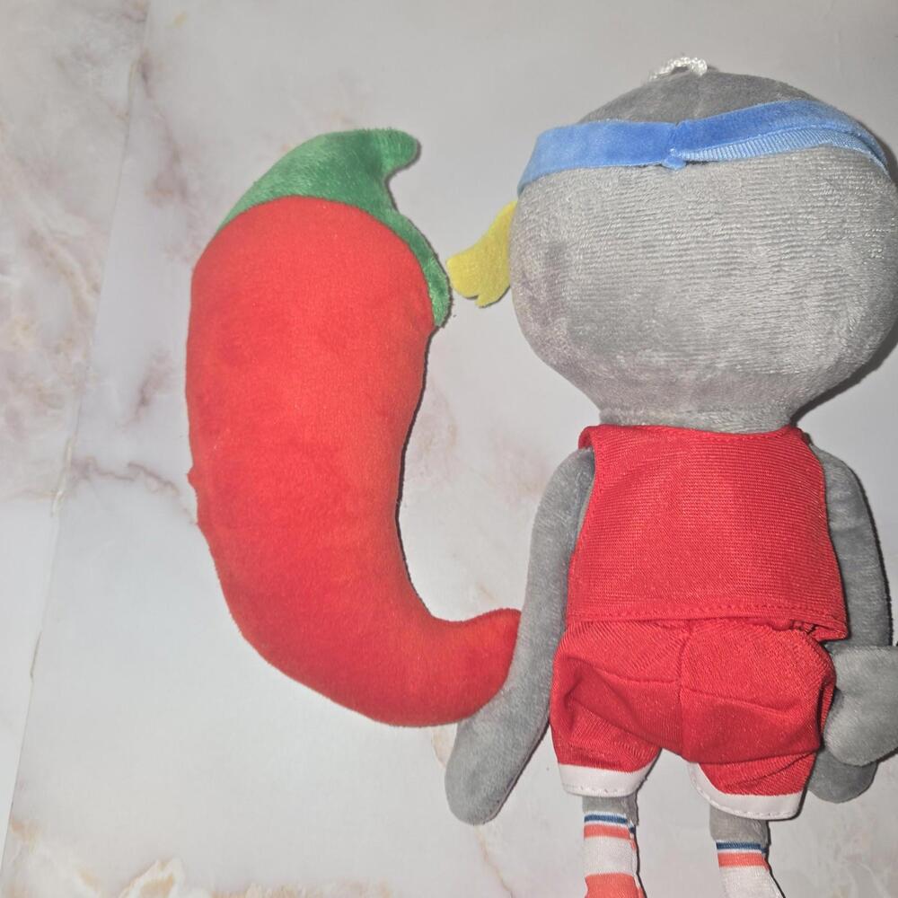 Plants vs Zombies PvZ Plush Plant Lot Of 4  Blue Snow Pea Pole Vaulting Pepper - Picture 8 of 11